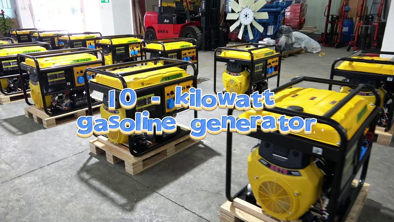 10 - kilowatt gasoline generator