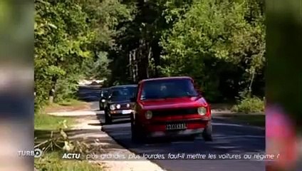 ACTU : PLUS GRANDES, PLUS LOURDES : FAUT-IL METTRE LES VOITURES AU RÉGIME ?