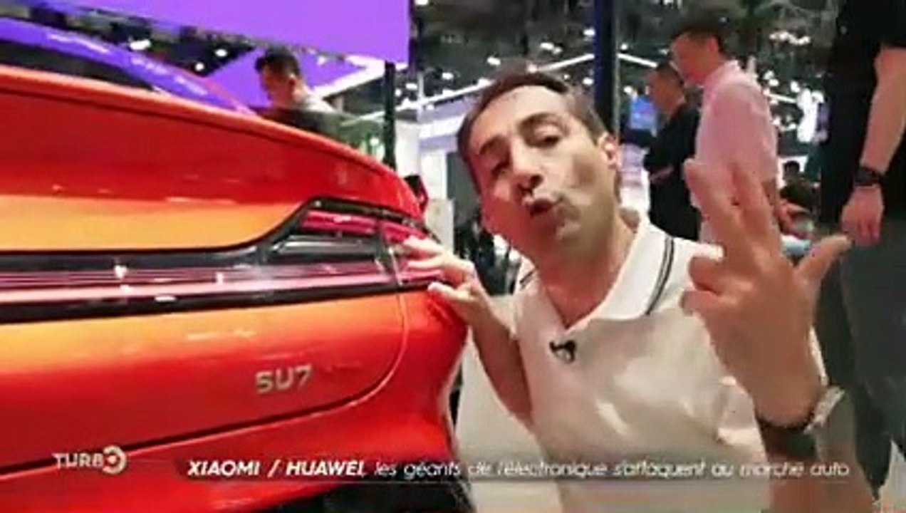 Extrait émission Turbo : XIAOMI / HUAWEI, les géants de l'électronique chinois attaquent le marché auto