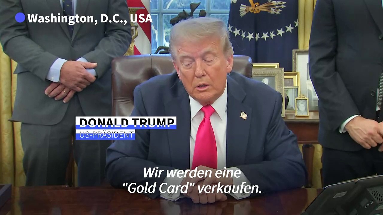 Trump will US-Aufenthaltstitel für fünf Millionen Dollar verkaufen