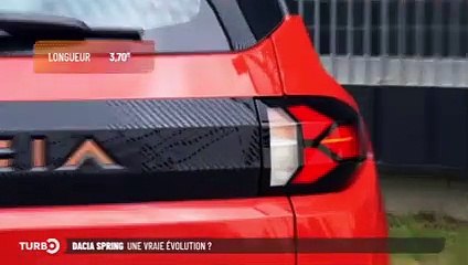 Extrait émission Turbo : Essai Dacia Spring, une vraie évolution ?