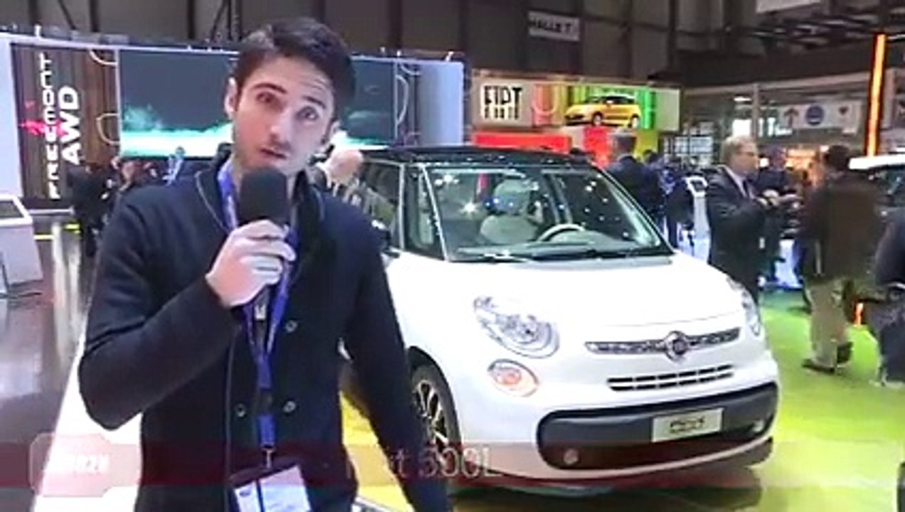 Les Stars de Genève 2012 en live : Fiat 500L