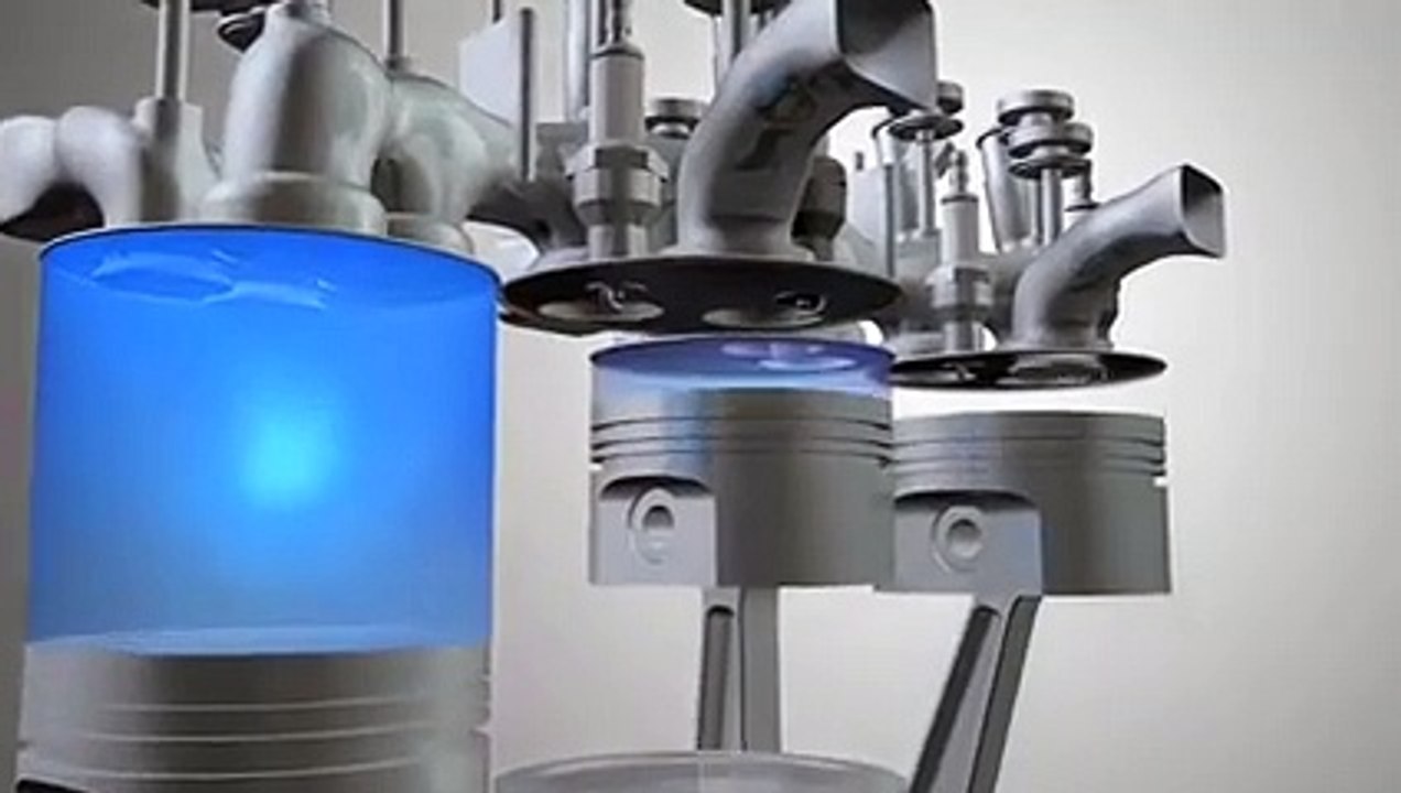 Moteur Scuderi - explication du cycle divisé