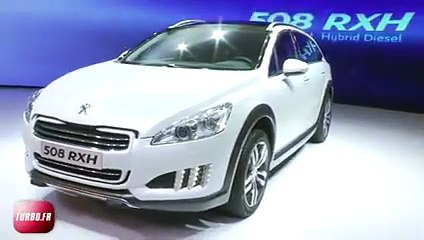 Francfort 2011 : Peugeot 508 RXH en video