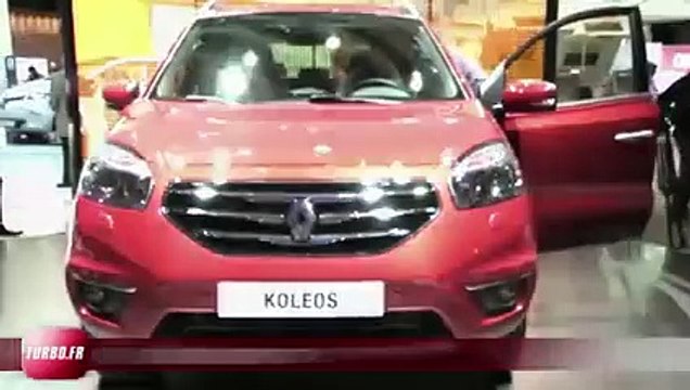 En direct du Salon de Francfort 2011 : Renault Koleos restylé en video