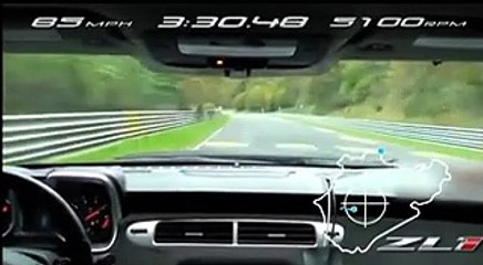 Chevrolet Camaro ZL1 : 7:41'27 sur le Nürburgring