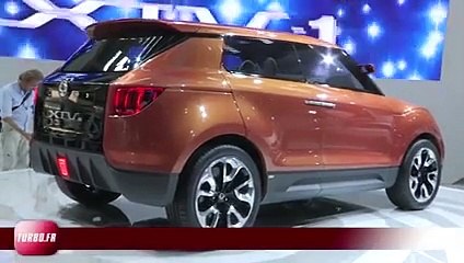 En direct du Salon de Francfort 2011 : SsangYong XIV-1 Concept en video