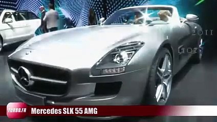 En direct du Salon de Francfort 2011 : Mercedes SLS Roadster AMG en video