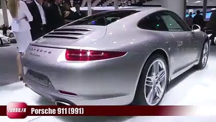 En direct du Salon de Francfort 2011 : Porsche 911 (type 991) en video