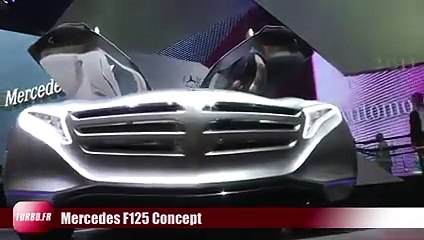 En direct du Salon de Francfort 2011 : Mercedes F125 Concept en video