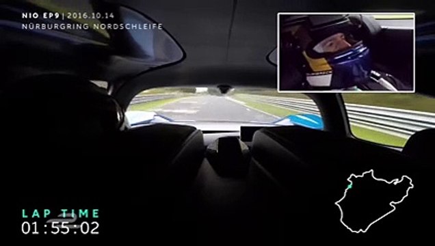 NIO EP9, record du tour en caméra embarquée sur le Nürburgring
