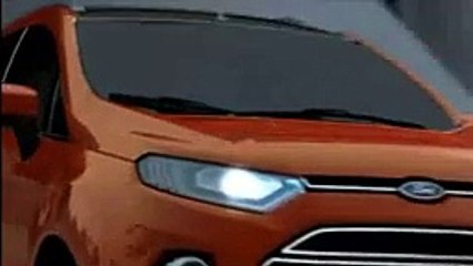 Salon New Delhi 2012 : Ford EcoSport 2 - animation