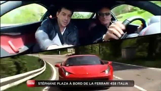 Essai Ferrari 458 Italia, avec Stéphane Plaza (Emission Turbo du 09/05/2010)