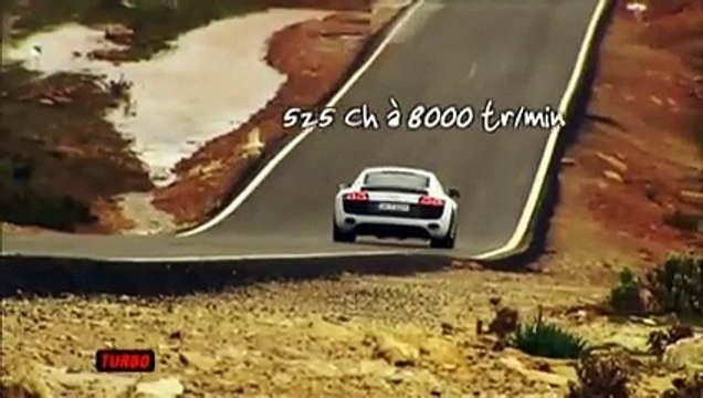 Essai Audi R8 V10 (Emission Turbo du 07/02/2009)