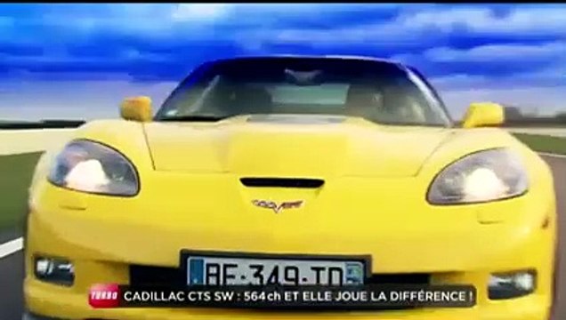 Essai : Cadillac CTS-V SW (Emission Turbo du 15/01/2012)
