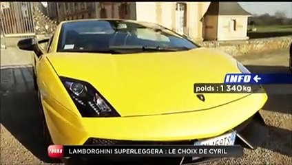 Essai Ferrari 458 Italia / Nissan GTR / Mercedes SLS / Lamborghini Superleggera (Emission Turbo du 1