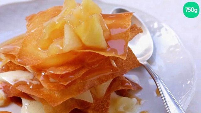 Millefeuilles express aux fruits du verger