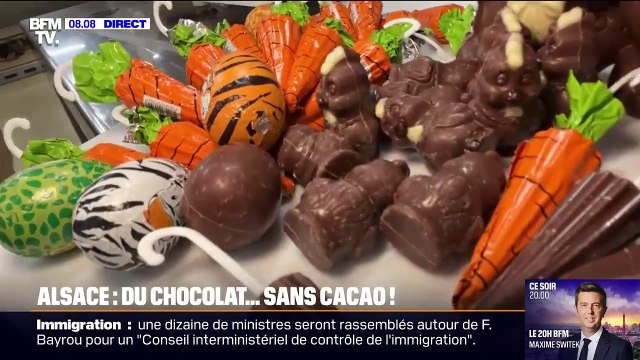 Un chocolatier alsacien propose du chocolat sans cacao pour Pâques