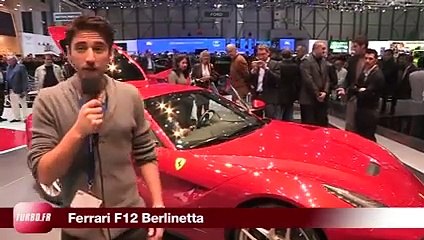 Les Stars de Genève 2012 en live : Ferrari F12 Berlinetta