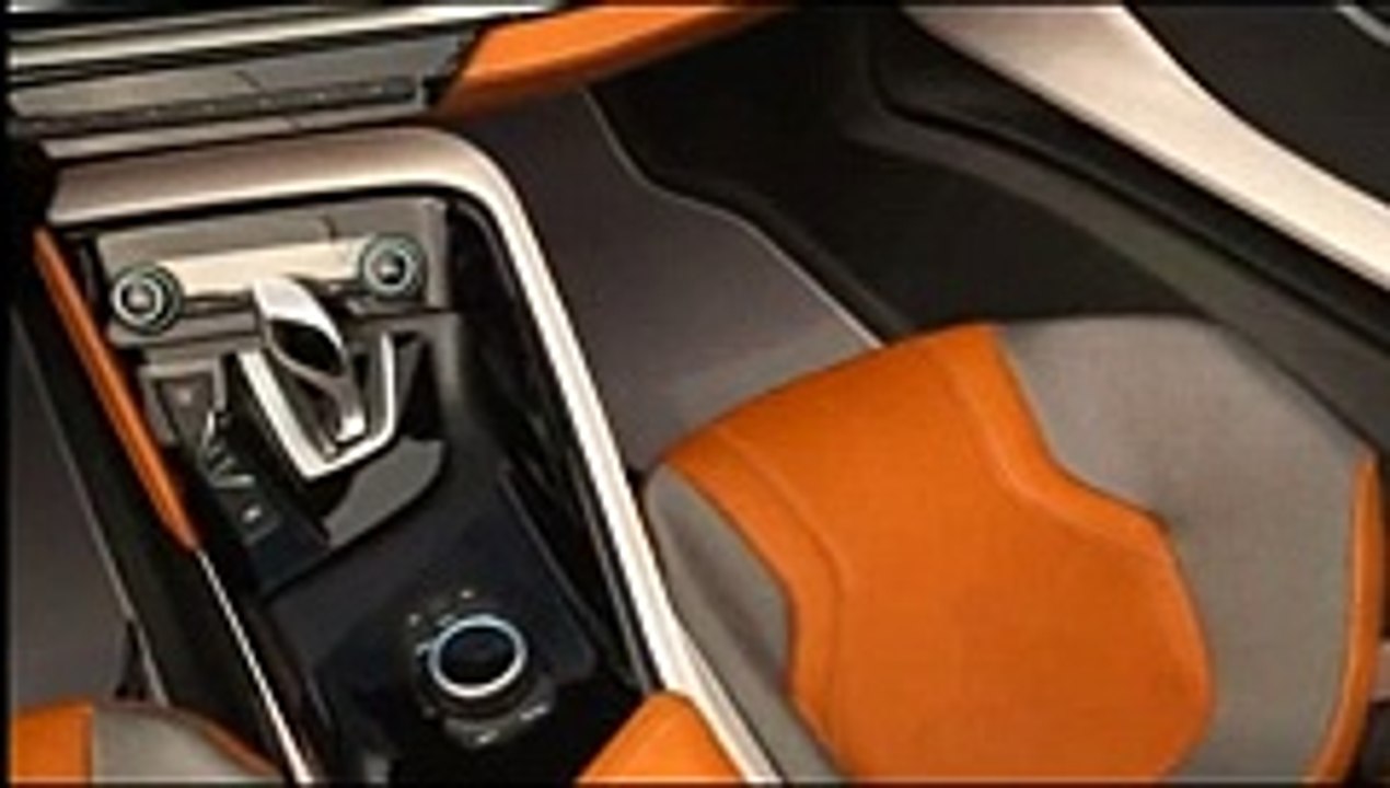 BMW i8 Spyder Concept : l'intérieur