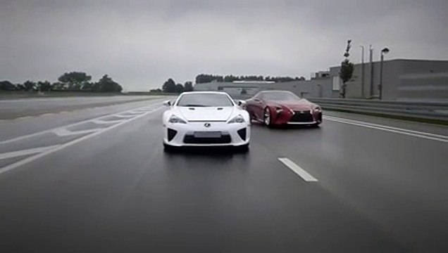 Vidéo : Lexus LFA et LF-LC concept côte à côte