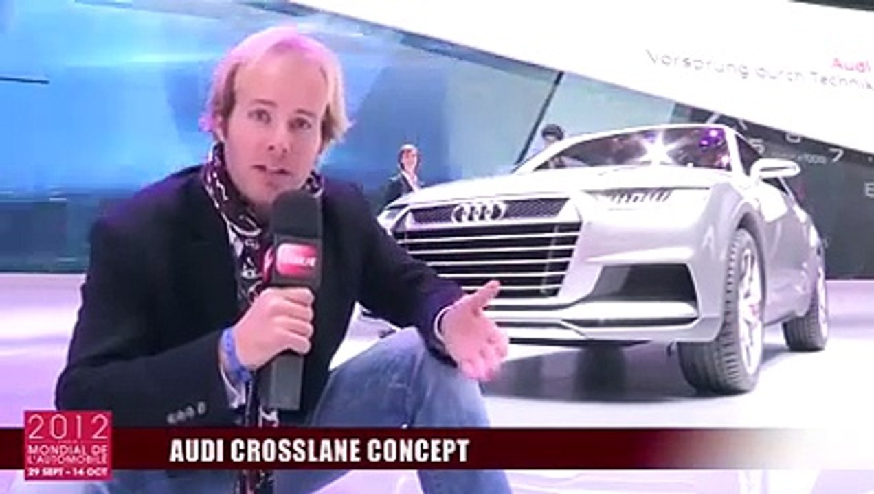 Audi Crosslane Concept en vidéo live au Mondial Auto Paris 2012