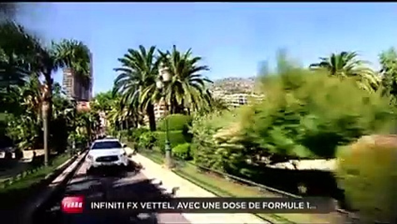 Essai : Infiniti FX by Vettel (Emission Turbo du 11/11/2012)