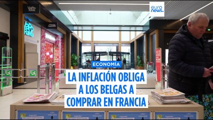 La elevada inflación obliga a muchos belgas a hacer la compra en Francia: "Es más barato"