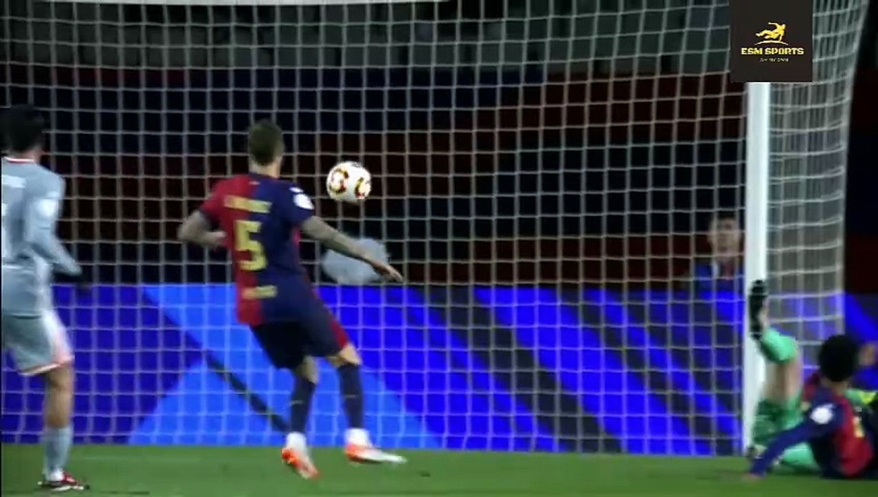 Barcelona vs Atlético Madrid 4-4 Extended Highlights - Copa Del Rey 2025