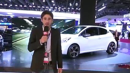 Peugeot 208 GTI en video live au Mondial Auto Paris 2012