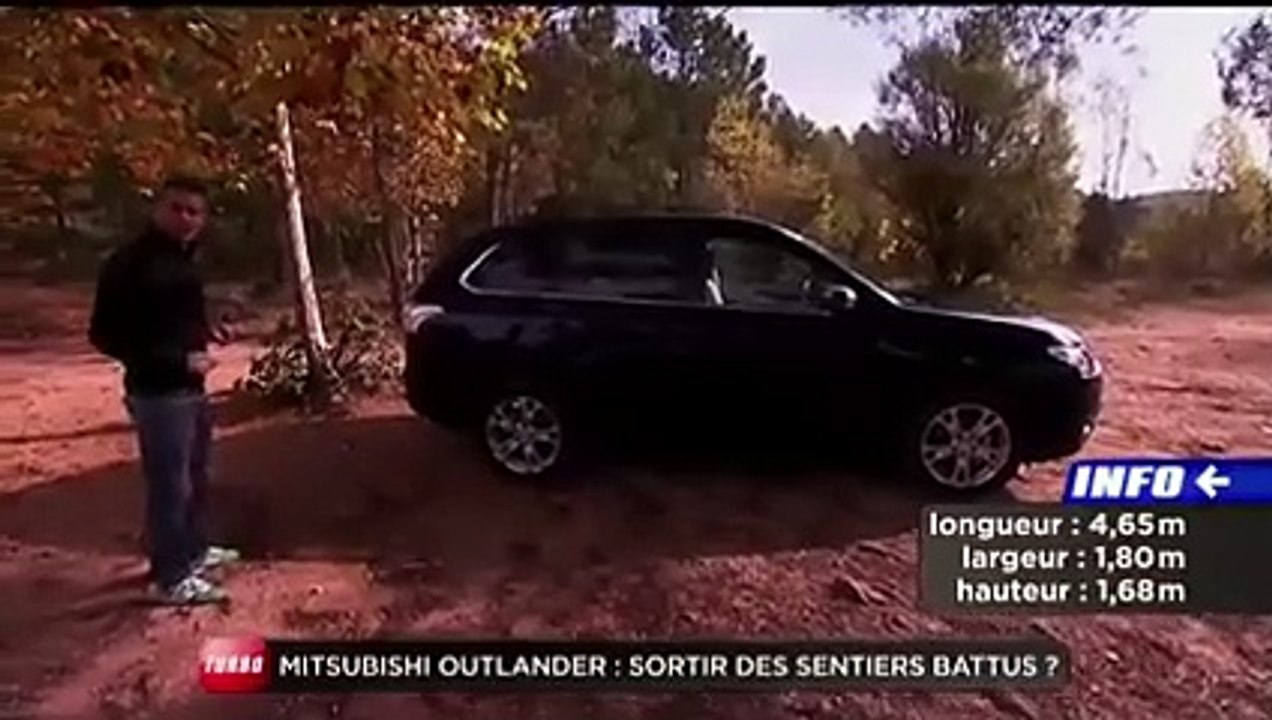 Essai : Mitsubishi Outlander (Emission Turbo du 02/12/2012)