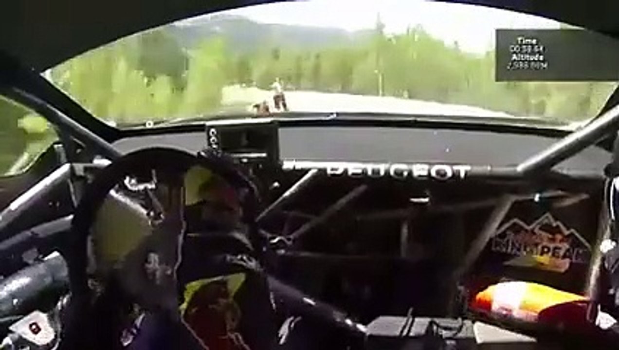 Pikes Peak 2013 : la montée de Sébastien Loeb en caméra embarquée
