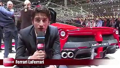 Ferrari LaFerrari en vidéo live au Salon de Genève 2013