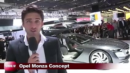 Opel Monza Concept en vidéo live au Salon de Francfort 2013