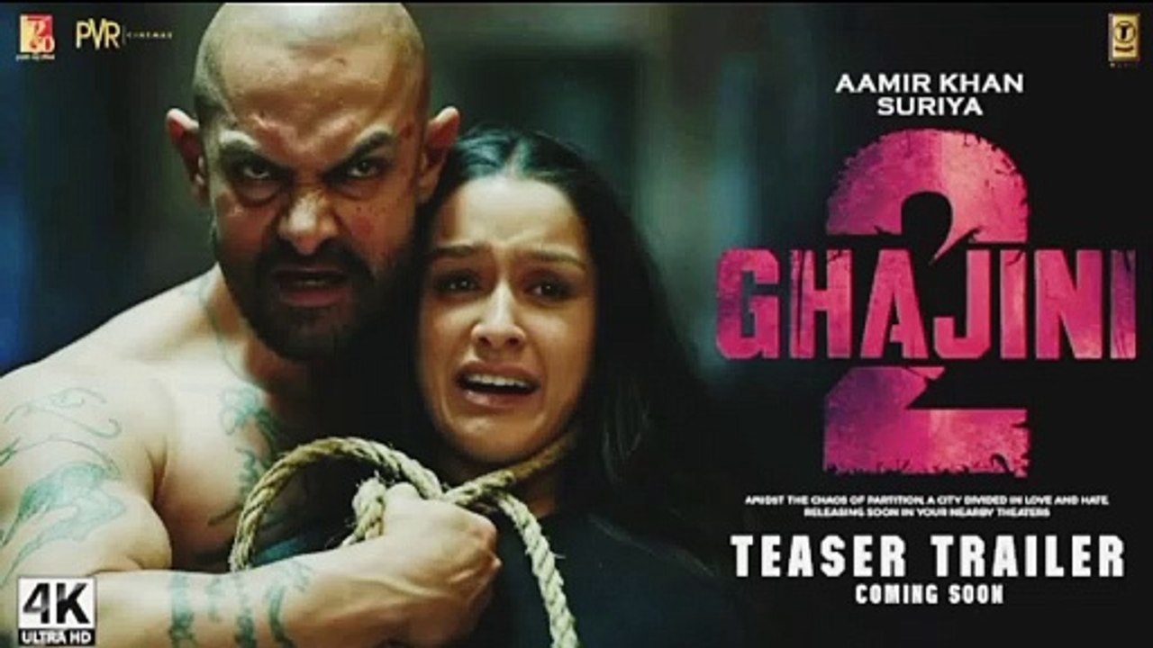 GHAJINI 2 : The Last - Official Trailer | Aamir Khan, Shraddha Kapoor | Ghajini Full Movie | 2025