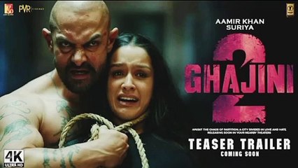 GHAJINI 2 : The Last - Official Trailer | Aamir Khan, Shraddha Kapoor | Ghajini Full Movie | 2025