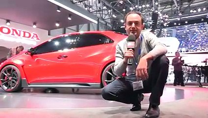 Honda Civic Type R Concept en vidéo live au Salon de Genève 2014