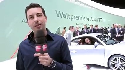 Audi TT 3 en vidéo live au Salon de Genève 2014