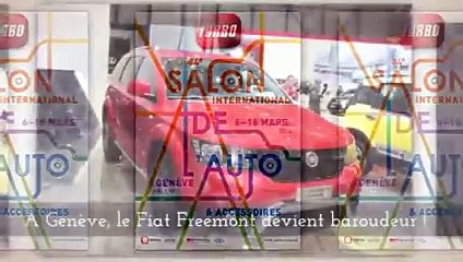 Fiat Freemont Cross en vidéo live au Salon de Genève 2014