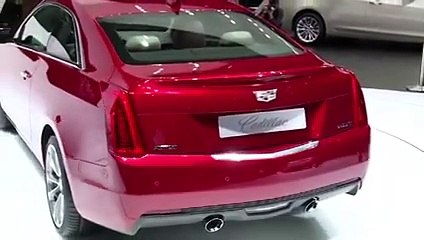 Cadillac ATS Coupé en vidéo live au Salon de Genève 2014