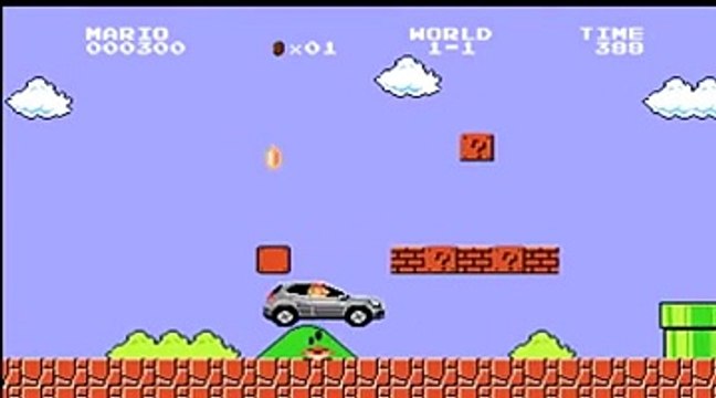 Insolite : Mercedes parodie Super Mario pour vendre son GLA au Japon