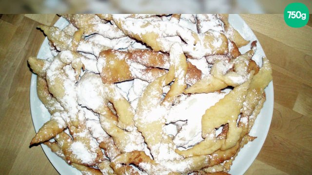 Bugnes à la fleur d'oranger