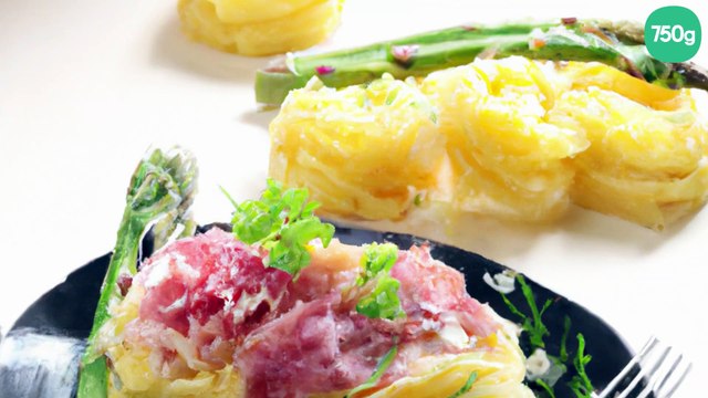 Tagliatelle aux asperges et jambon de Parme