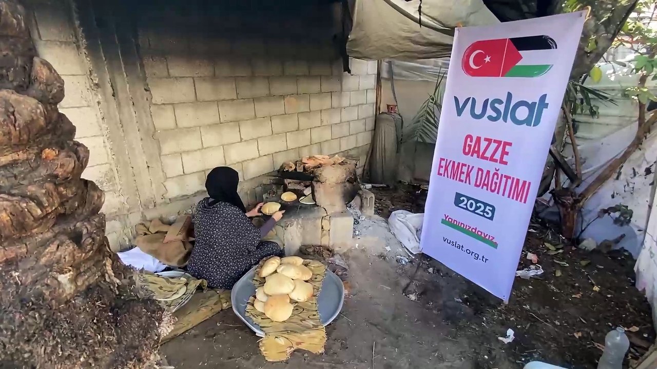 Gazze Ekmek Dağıtımı | Vuslat Derneği 2025