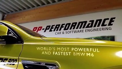 800 ch pour la BMW M6 Gran Coupé par PP-Performance