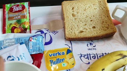 Rajdhani Express first AC Delhi to Kerala | What is available to eat in Rajdhani train?