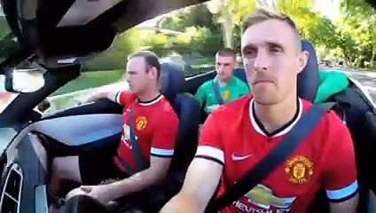 Chevy : Manchester Utd parade à Beverly Hills