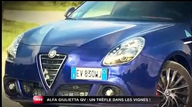 Essai : Alfa Romeo Giulietta Quadrifolgio Verde (Emission Turbo du 14/09/2014)