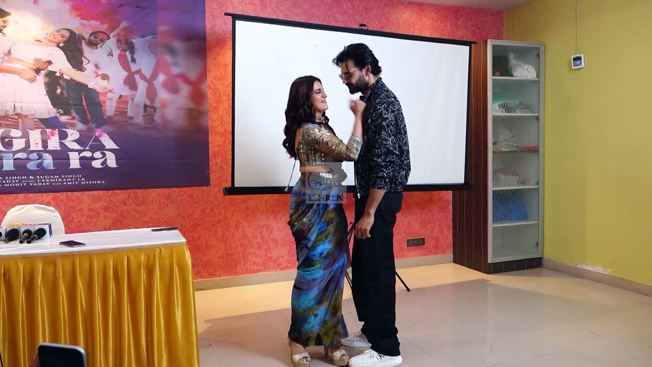 Holi गीत Jogira Sa Ra Ra के प्रमोशन पर Akshara और Vishal Singh के डांस से फैन्स हुए इंप्रेस