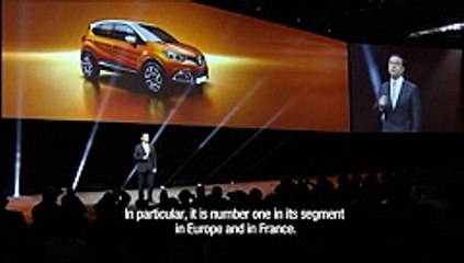 Le Renault Kadjar présenté par Carlos Ghosn